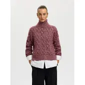 Selected Pullover A Maglia Donne Rosso XS