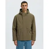 Selected Giacca Imbottita Uomini Verde XL