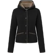 STAPF Women's Malwina Giacca di lana Donna (XL, nero)