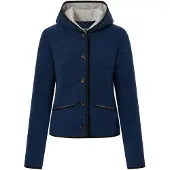 STAPF Women's Malwina Giacca di lana Donna (M, blu)
