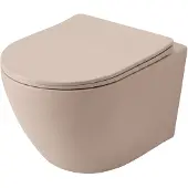 REA Vaso Wc Sospeso Carlo Mini Tornado Mocca Matt Beige