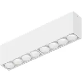 Wever & Ducre Plafoniera LED Linoo 8.0, metallo bianco opaco