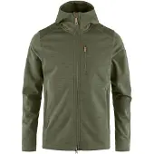 Fjällräven Keb Fleece Hoodie Giacca in pile Uomo (L, olivia)