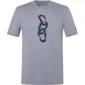 Super.natural Carabineri Tee Maglia merino Uomo (54 - XL, grigio)