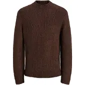 Jack & jones Pullover 'JOR Salamanco' marrone scuro