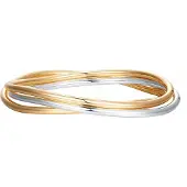 Yokoamii Braccialetto oro / argento