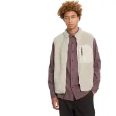 Volcom Muzzer Fuzzar Vest Gilet in pile Uomo (XXL, beige)