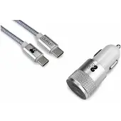 Subblim Caricabatterie Per Auto Pd20w+qc3.0+c