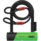 ABUS Ultra 410K Lucchetto per bicicletta (Bügelhöhe 140 mm, grigio)