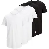 Jack & Jones Confezione Da 5 T-shirt Semplice