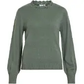 Vila Vinoa Collo Alto Pullover A Maglia