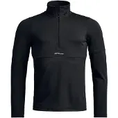 Ortovox Fleece Light Zip Neck Pullover in pile Uomo (XXL, nero)