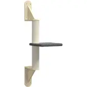 vidaXL Graffiatoio a parete Grigio scuro 85,5 cm