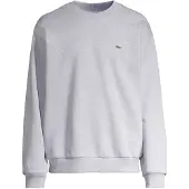 Lacoste Felpe Sweatshirt en molleton uomini - Grigio - EU M