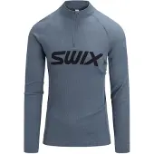 Swix RaceX Merino Half Zip Intimo lana merinos Uomo (XL, blu)