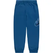 Jordan Pantaloni 'MJ JUMPMAN AIR' blu scuro / nero / bianco