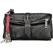 Desigual , Monedero clutch micro grande, Donna, Poliuretano, Nero, U
