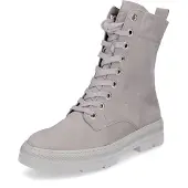 Paul green Boots 'Stiefel Damen 8970 024 Rauleder in grau' grigio