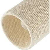 Brilliant Plafoniera Arlo, beige, tessuto, lunghezza 62 cm, a 2 luci