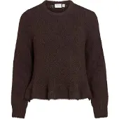Vila Vibows Scollo Rotondo Pullover A Maglia