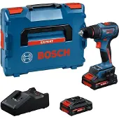 Bosch Trapano avvitatore a batteria EXSR18V-90 , 2 x EXBA18V-40, L-BOXX 136