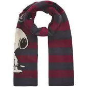 Codello Sciarpa 'SNOOPY' écru / navy / rosso