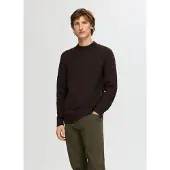 Selected Pullover A Maglia Uomini Marrone XL