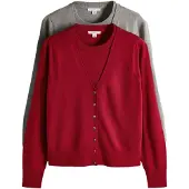 The Set Giacchetta grigio / rosso