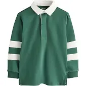 Next Maglietta verde scuro / bianco