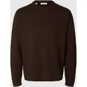 Selected Pullover Uomini Marrone S