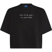 Karl lagerfeld JEANS Maglietta 'KLJ X Pietro Terzini' nero / bianco