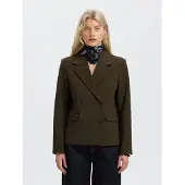 Selected Giacca A Doppio Petto Donne Marrone 40