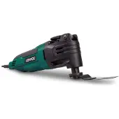 Vonroc Strumento oscillante multifunzione 300W | Incl. accessori e sacca portautensili