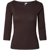 Pieces Top | Marrone | L