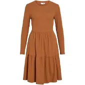 Vila Vihollie Maniche Lunghe Vestito Corto