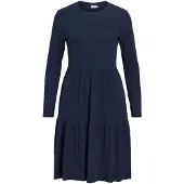 Vila Vihollie Maniche Lunghe Vestito Corto
