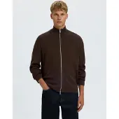 Selected Cardigan Uomini Marrone XXL