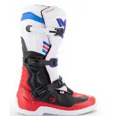 Alpinestars Stivali Tech 3 White Bright Red Dark Blue