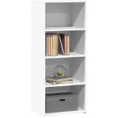 vidaXL Credenza bianca 50x41x124 cm Materiale a base di legno