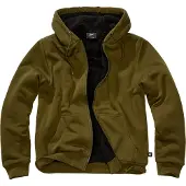 Brandit Felpa Con Zip Teddylining