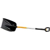 Fiskars Pala da neve telescopica serie X - impugnatura a D angolata