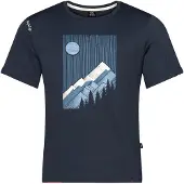 Chillaz Bozen Sunny Mountains T-shirt Uomo (XXL, blu)