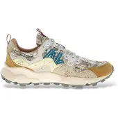 Flower Mountain per donna. 2017817 Yamano 3 Sneakers Multicolor (40), Bianco, Basso, Nubuck, Stringhe, Casual, Multicolore