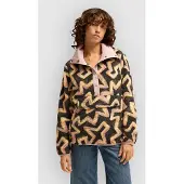 Billabong Women's Switchback Pullover Pullover in pile Donna (XL, marrone)