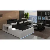 AEA LEDER ECKCOUCH GARNITUR mit USB,LEDERCOUCH Maßanfertigung SOFA GARNITUR ECKSOFA