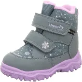 Superfit Stivale 'HUSKY1' verde pastello / sambuco / bianco