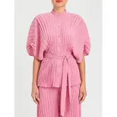 Twinset Camicia in crêpe plissettato