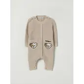 Burberry Tuta in maglia di cotone e cashmere Orsetto Thomas