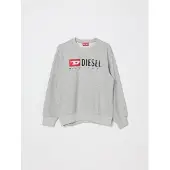 Diesel Felpa girocollo in cotone con logo