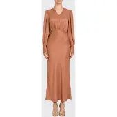 Twinset Abito midi in viscosa